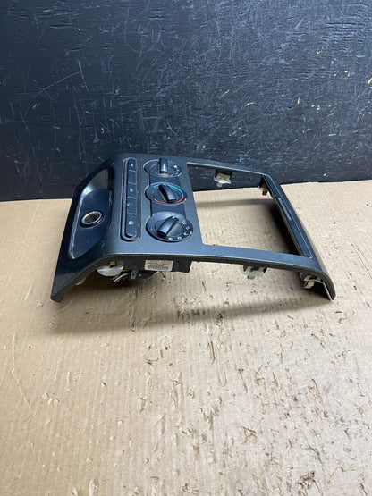 2004 to 2008 Ford F150 Radio Climate Dash Bezel Surround Black AE4498 DG2