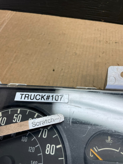 2005 to 2007 Isuzu NPR W4500 W5500 Cluster Speedometer AB75331