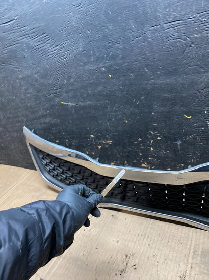 2011 2012 2013 Kia Optima Upper Grille Grill Chrome W2249 DG4