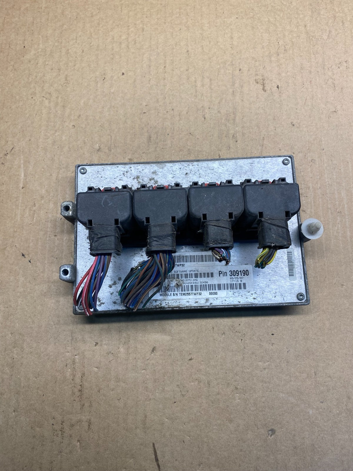 2008 Jeep Liberty Dodge Nitro 3.7L Engine Control Unit ECU ECM ag6205 DG0