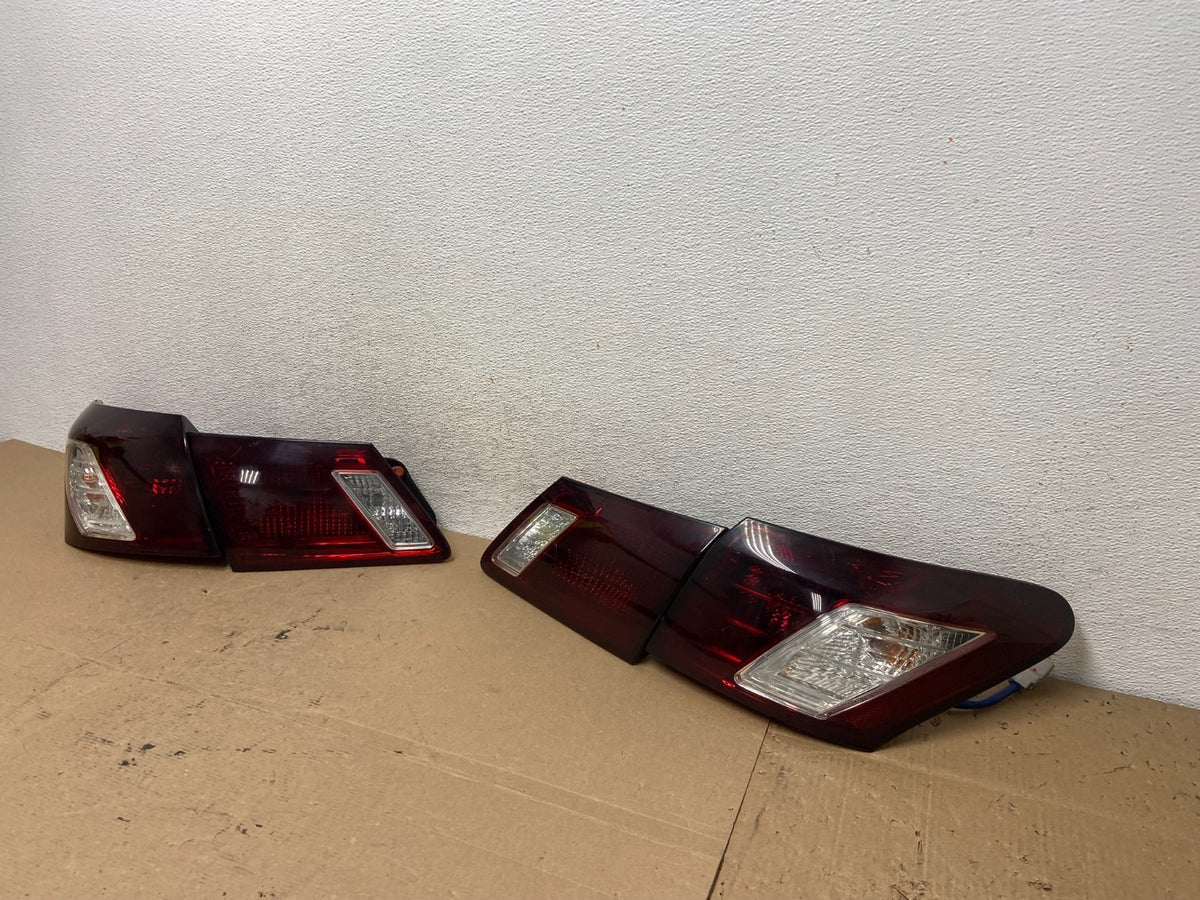 2007 - 2009 Lexus ES350 Left+Right Set Smoked Tail Lights AF4592 DG1