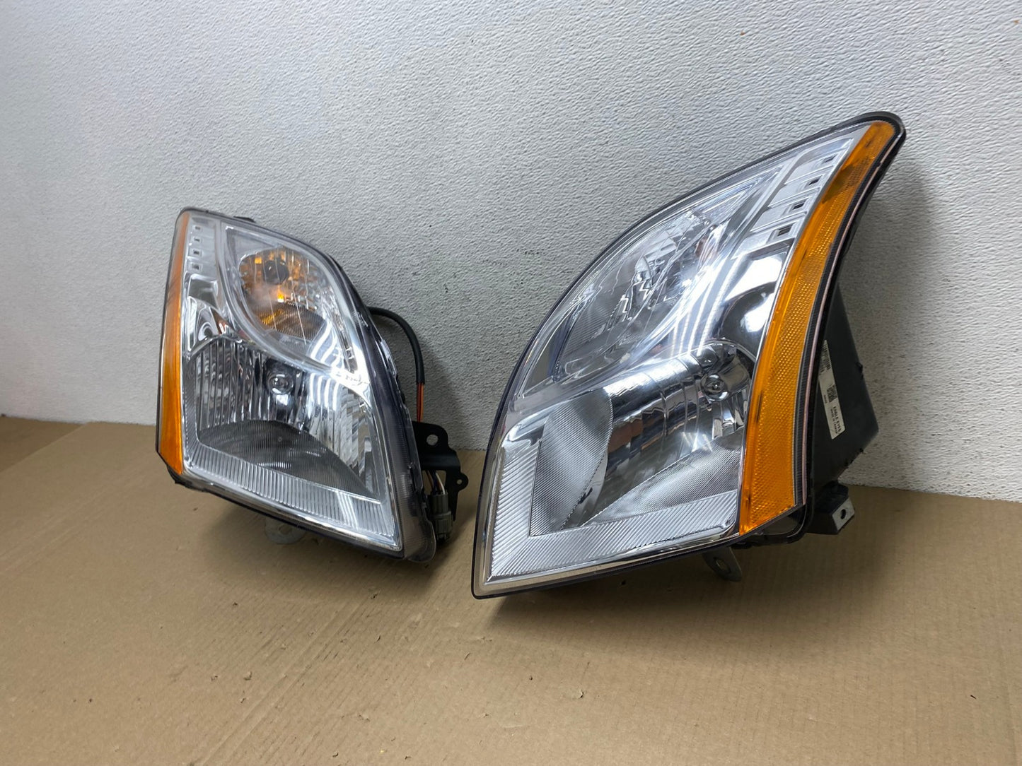 2010-2012 Nissan Sentra Halogen Left+Right Side Headlights AE9487 LK1