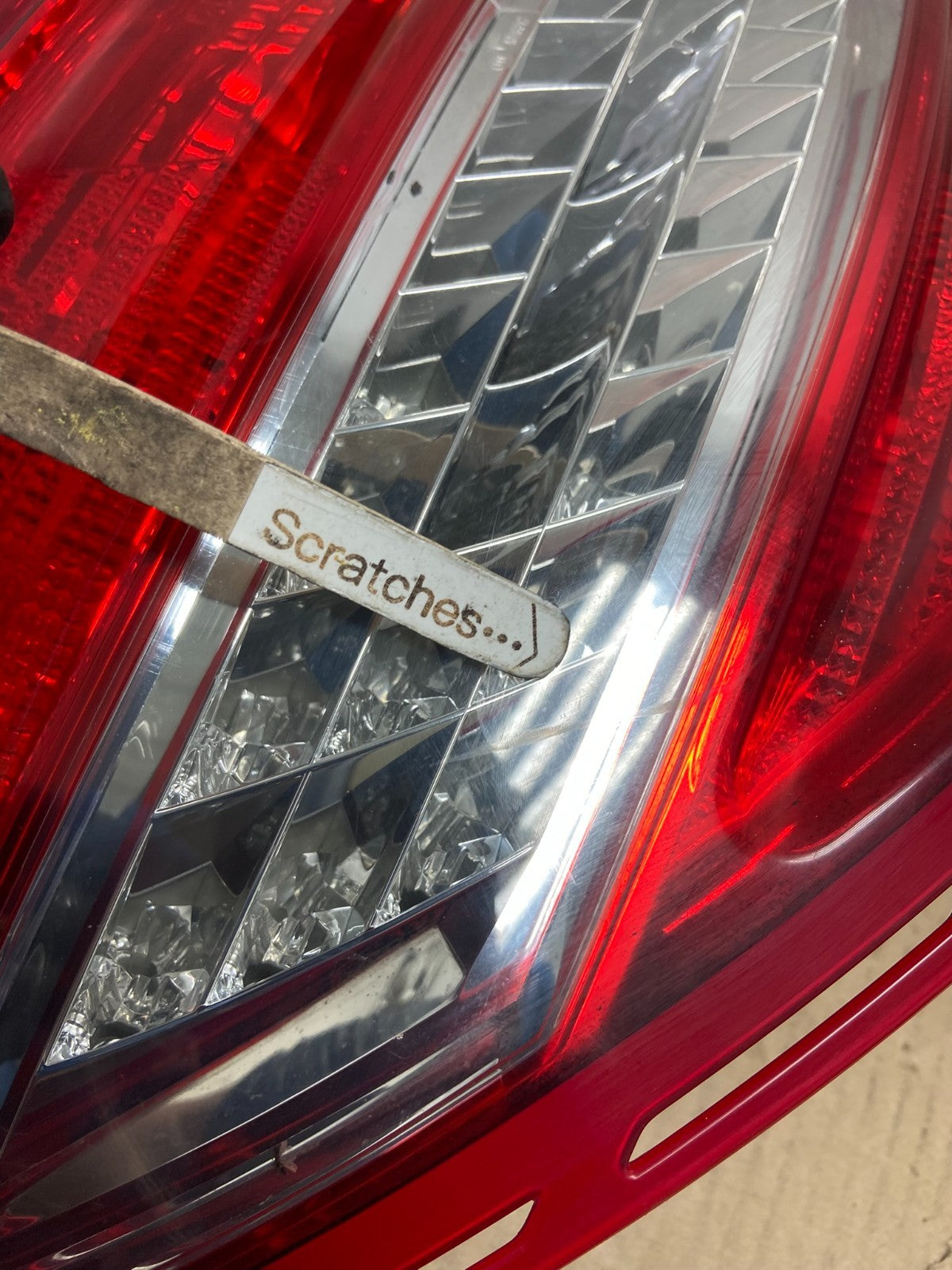 2008 - 2011 Mercedes C-Class Left Driver LH LED Tail Light AG5917 DW3