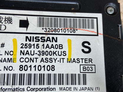 2009 Nissan Murano Maxima Radio CD Navigation u4663 DG5
