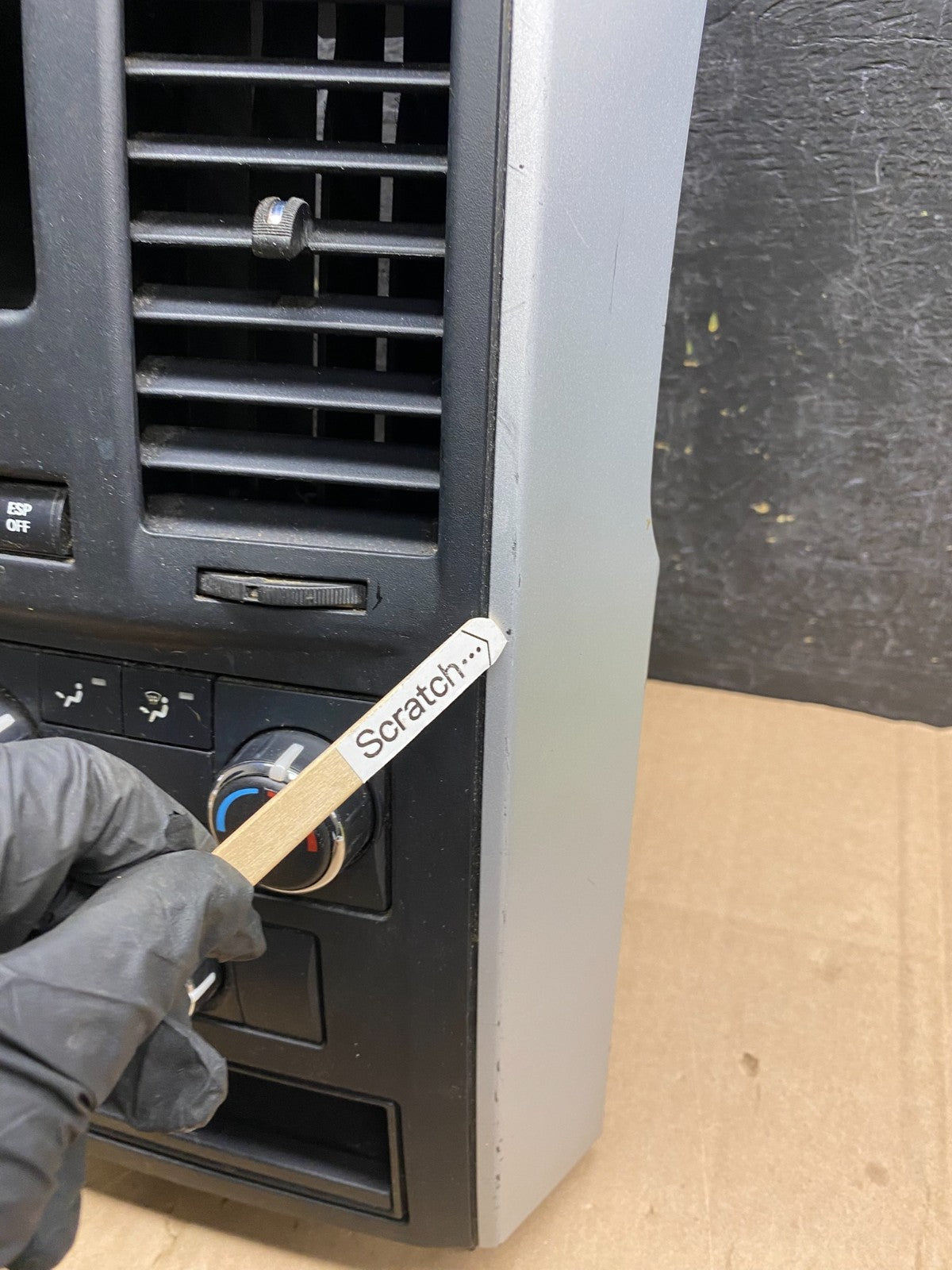 2008-2010 Dodge Grand Caravan A/C Climate Control Unit Bezel Trim AJ1348 DG5