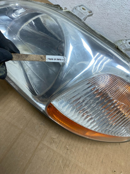 1996 - 1998 Honda Civic Sedan Left Driver LH Headlight Halogen AD0777 DW4