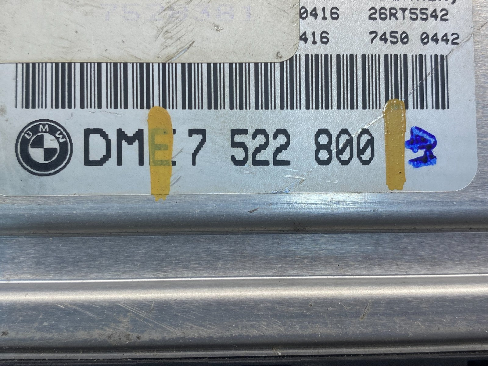 2003 to 2005 BMW X5 ECM ECU Engine Control Computer Module 7551615 AF7591 DG2