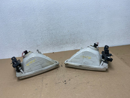 2001 2002 2003 Toyota Sienna Left+Right Side Set Headlights Halogen AF4581 DW8