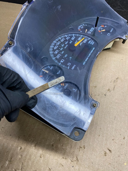 2000 to 2005 Chevrolet Astro Cluster Gauge Speedometer ECM ab9482 DG1
