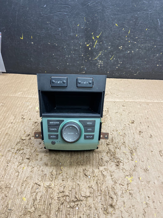 2009 to 2011 Honda Pilot AM FM CD Audio Radio Player Climate Control V7896 DG0