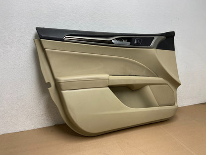 2013 to 2014 Ford Fusion Front Left Side Interior Door Panel AG4503 DG2