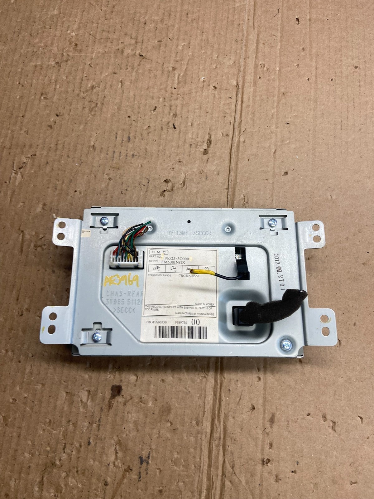 2011 to 2014 Hyundai Sonata Dash Display Screen GPS Radio AE3969 DG4