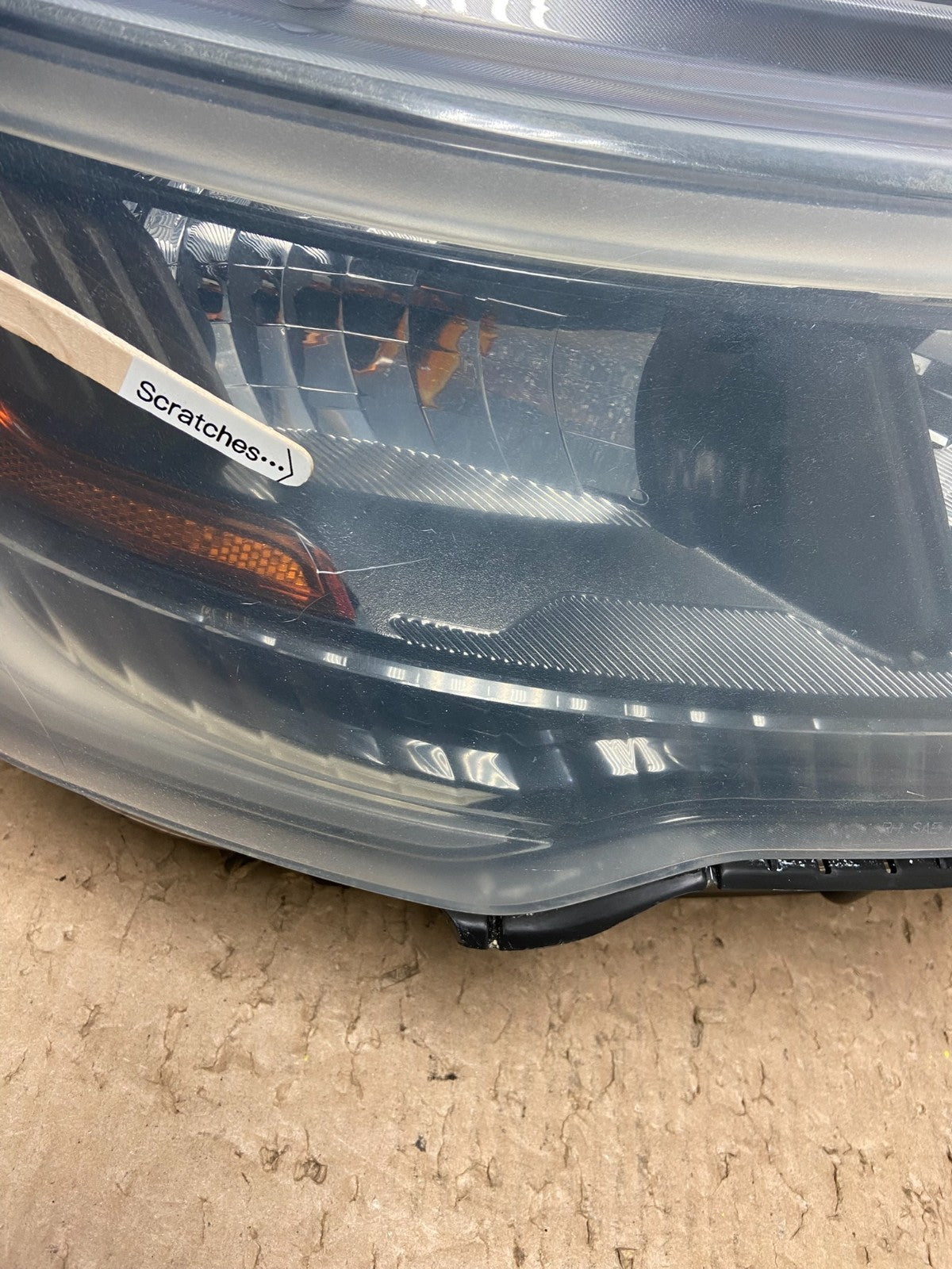 2016-2019 Ford Explorer Right Passenger Led Black Headlight W/Module Y0506 DW3