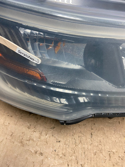 2016-2019 Ford Explorer Right Passenger Led Black Headlight W/Module Y0506 DW3