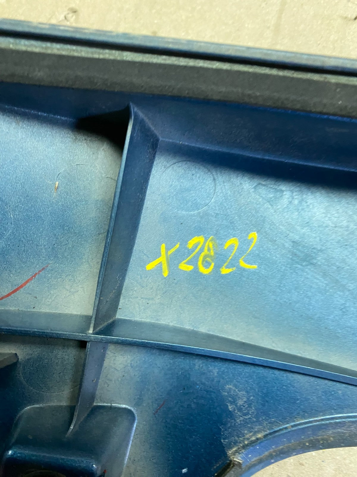 2008-2011 Subaru Impreza Hatchback Rear Upper Tailgate Roof Spoiler OEM X2822 DG14