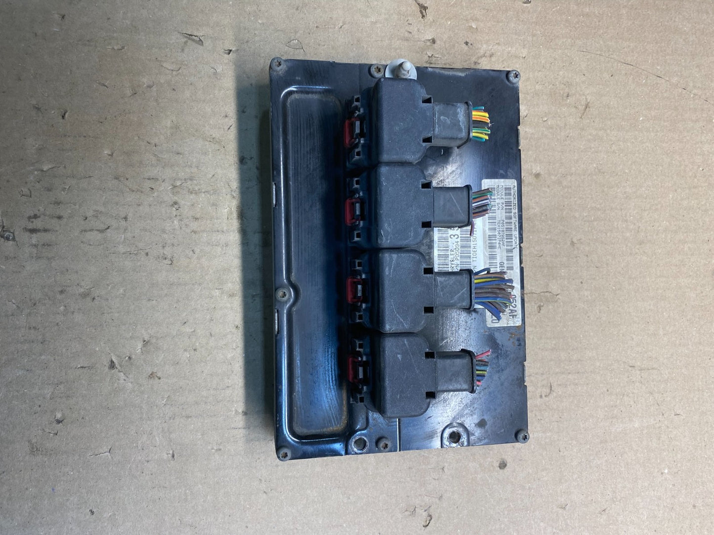 2007 Jeep Grand Cherokee Commander 3.7 Engine Computer ECU p68352951ad AC0675 DG0