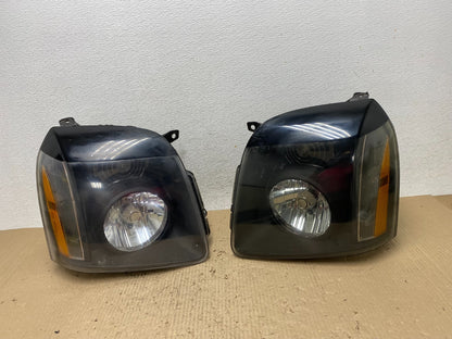 2007 - 2014 GMC Yukon Halogen Headlights Left+Right Side Set AF2922 DW0