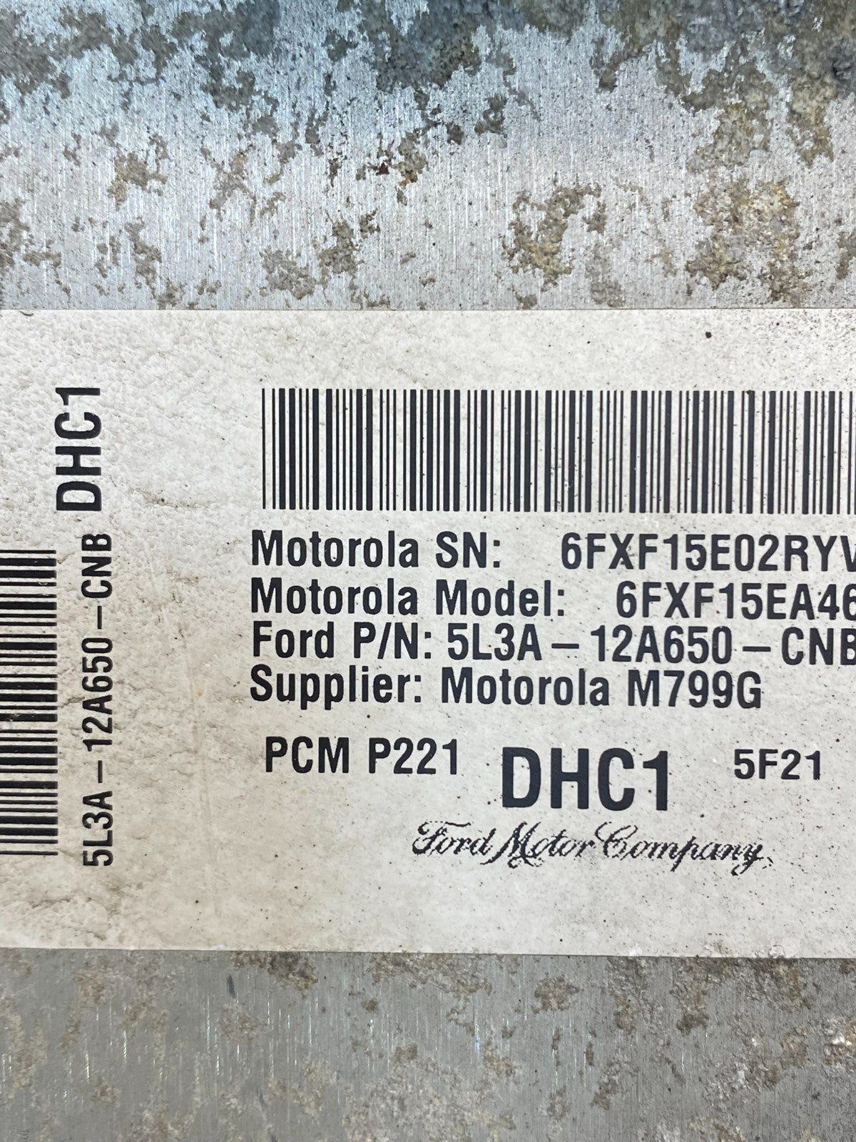 2005 Ford F-150 F150 5.4L Engine Control ECU Computer 5L3A-12A650-CNB af7707 DG2