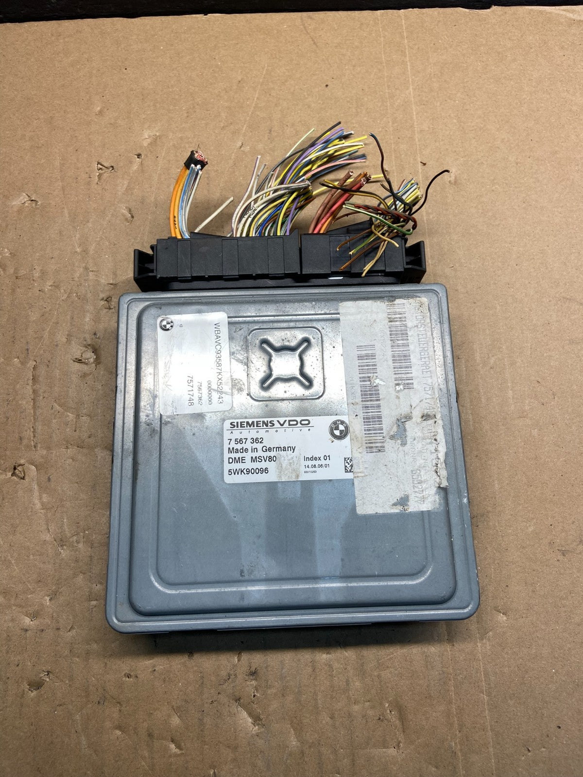 2007 to 2011 Bmw 328i Ecm Ecu Engine Computer Module AG1622 DW0