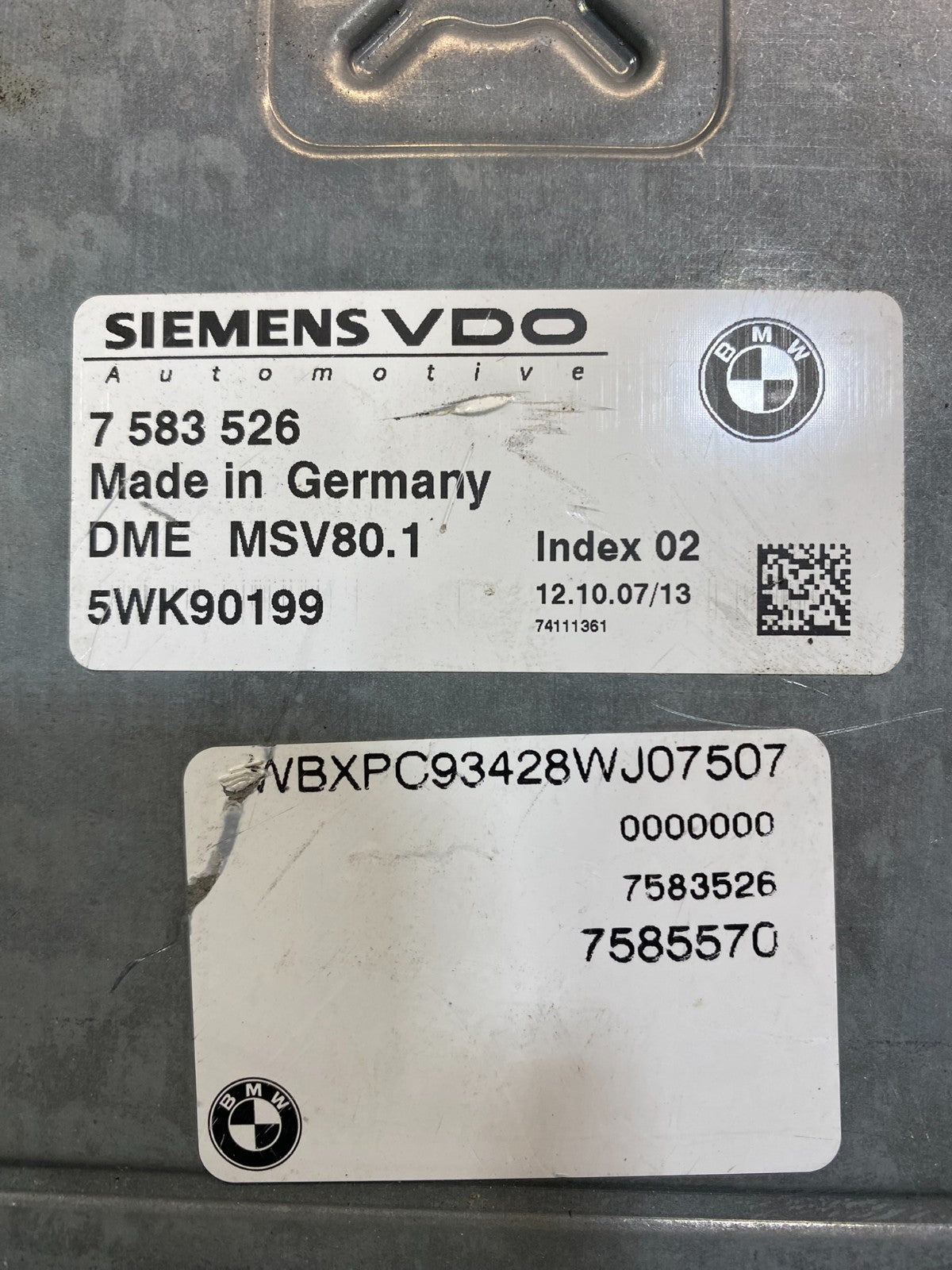 2007 to 2010 Bmw 328i X3 Ecm Ecu Engine Computer Module OEM Z4720 DG3