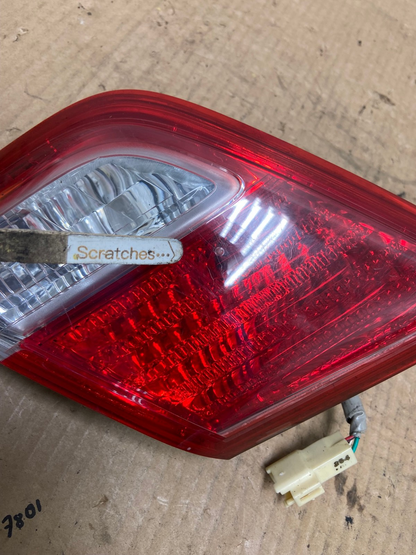 2007 2008 2009 Toyota Camry Left Driver Tail Light Trunk Lid Inner AI8079 LK3