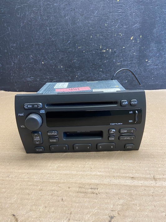 2002-2005 Cadillac Deville AM FM Cassette Radio Stereo CD Player ah1528 DG0