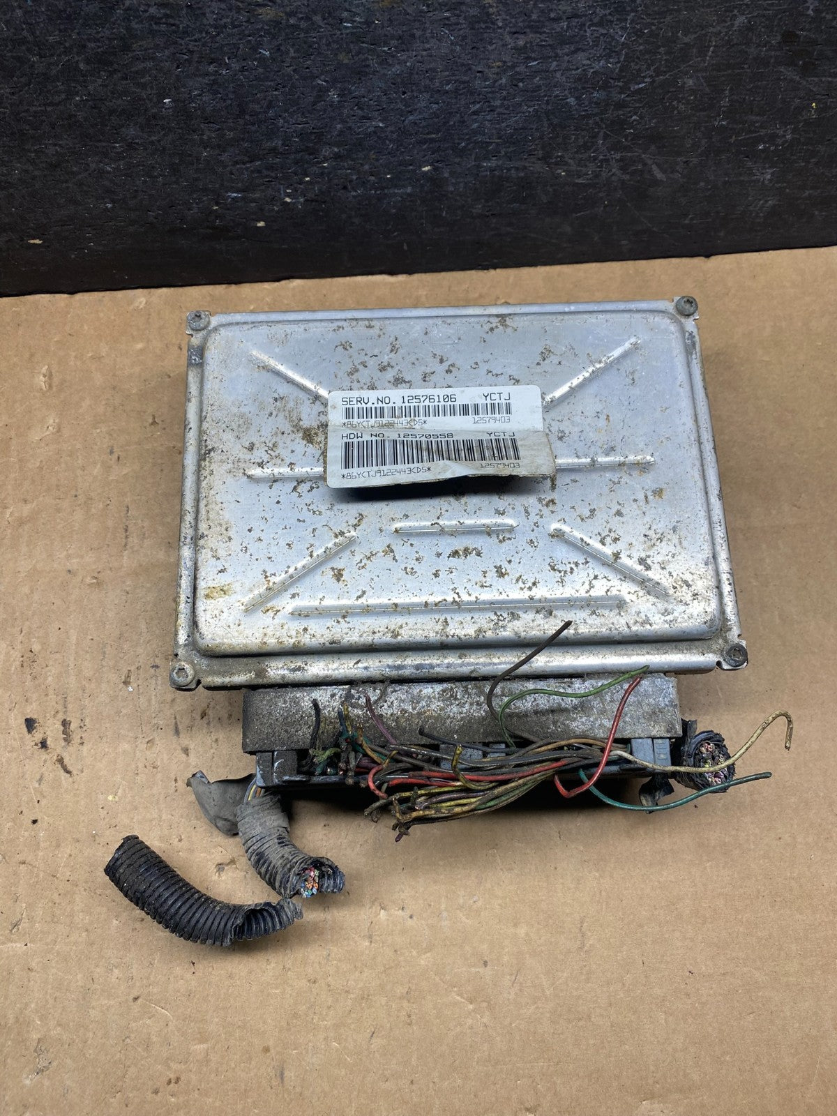 2003 Chevrolet Astro Ecu Engine Control Module Unit Ecm 12576106 AI9829 DW0