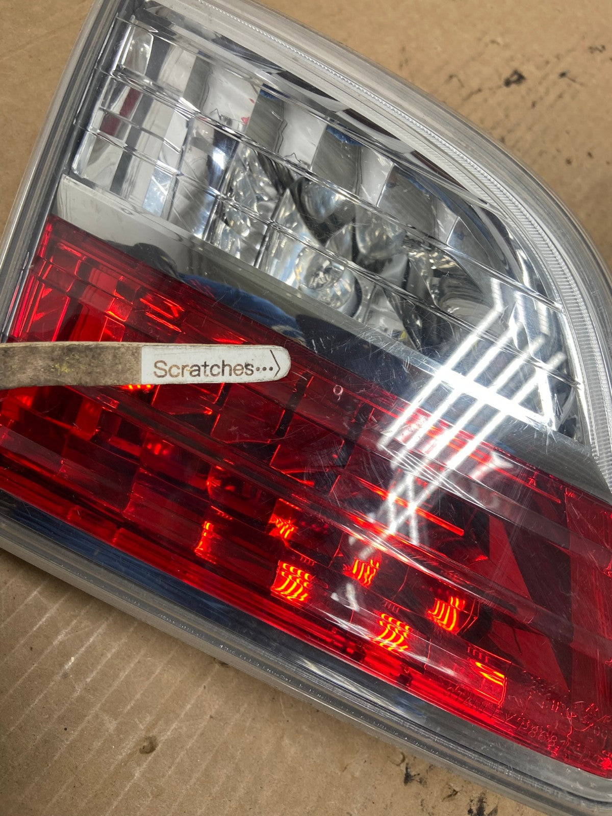 2010 2011 2012 Mazda CX-9 Tail Light Inner Left Driver LH Side AG2150 LK3