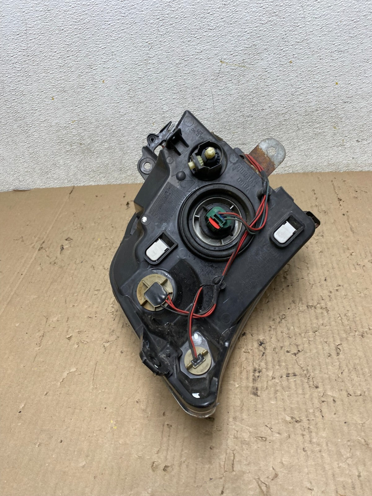 2010-2012 Nissan Sentra Halogen Left Driver LH Black Headlight L6513 DW8