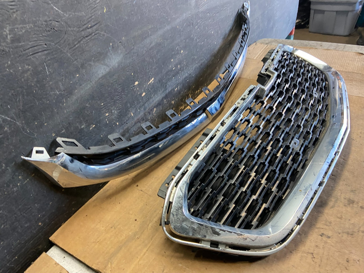 2014-2016 Chevrolet Malibu Front Lower Upper Bumper Grille Grill R0346 DG2