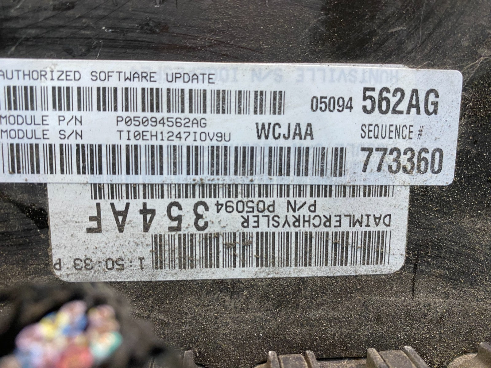 2007 Dodge Dakota 4.7L Engine Computer Module ECM P05094562AG AB3784 DG2