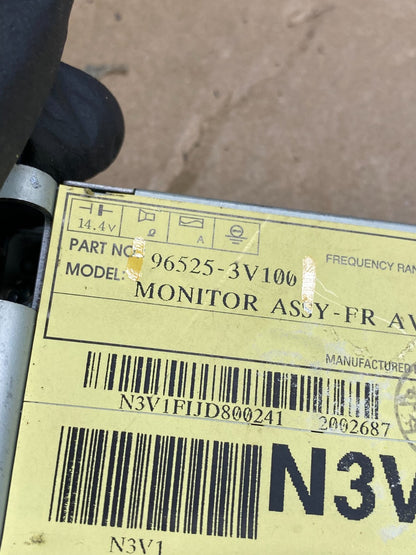 2012 2013 Hyundai Azera Radio Information Navigation Display Screen AB8999 DG5