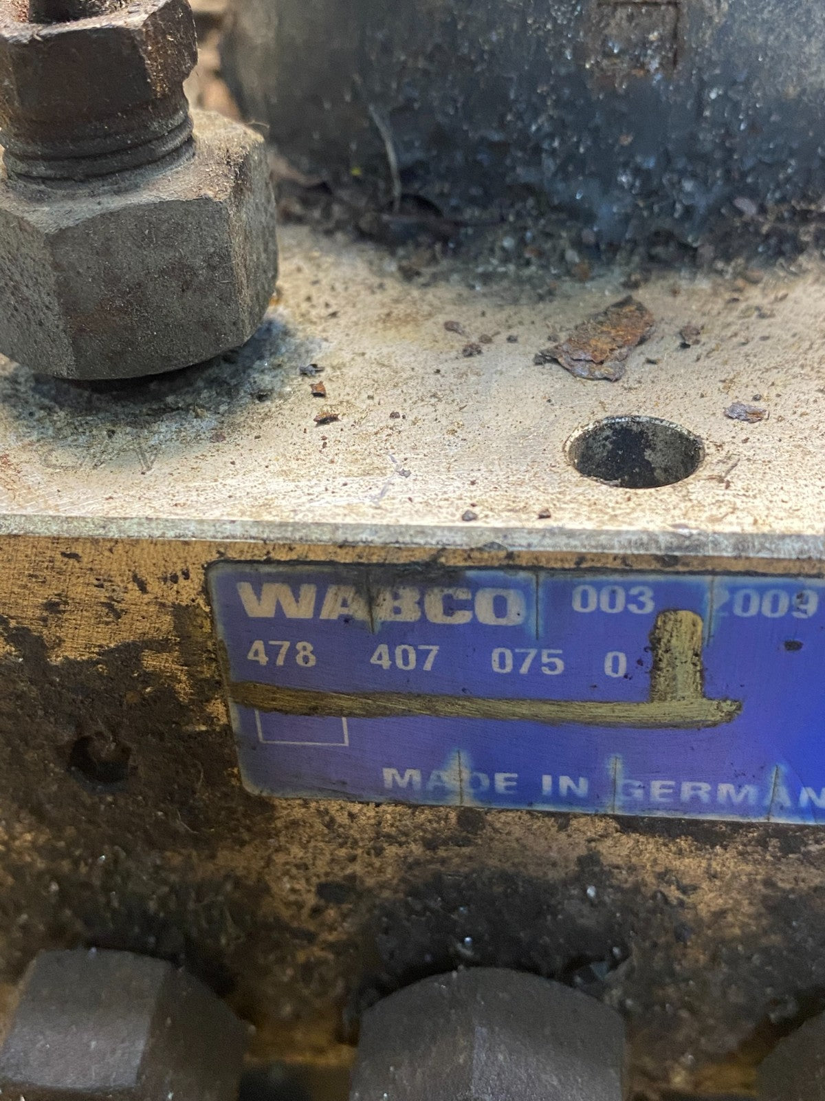 Wabco ABS Pump Hydraulic W/ Module P/N 4460470002 AB71345