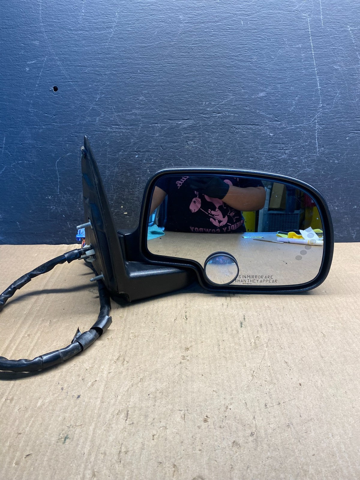 2003 to 2006 Gmc Yukon Right Passenger Turn Signal View Door Mirror AE7651 DW9