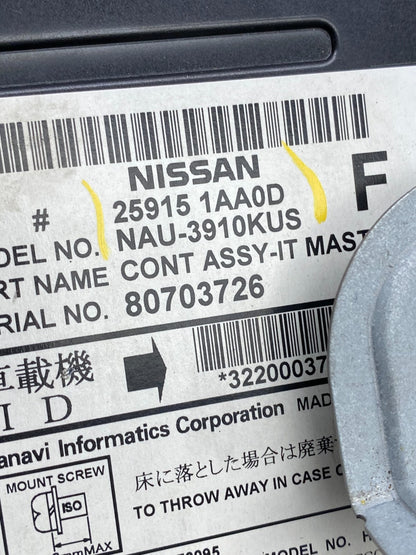 2009 - 2014 Nissan Murano Maxima Radio CD Navigation OEM V1617 DG5