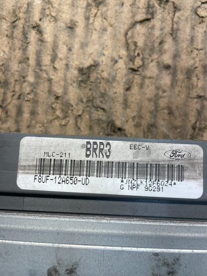 1998 Ford E-Series 5.4L Van Engine Control Module ECU f8uf-12a650-ud S4899 DG3