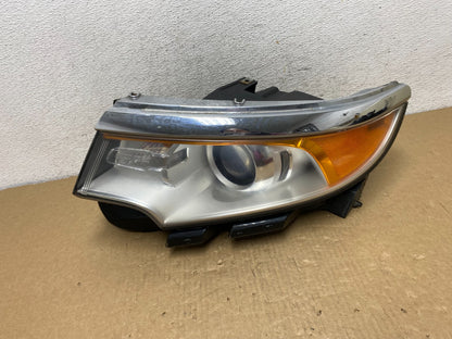 2011 to 2014 Ford Edge Front Left Driver Side Headlight Halogen AF7378 DW0