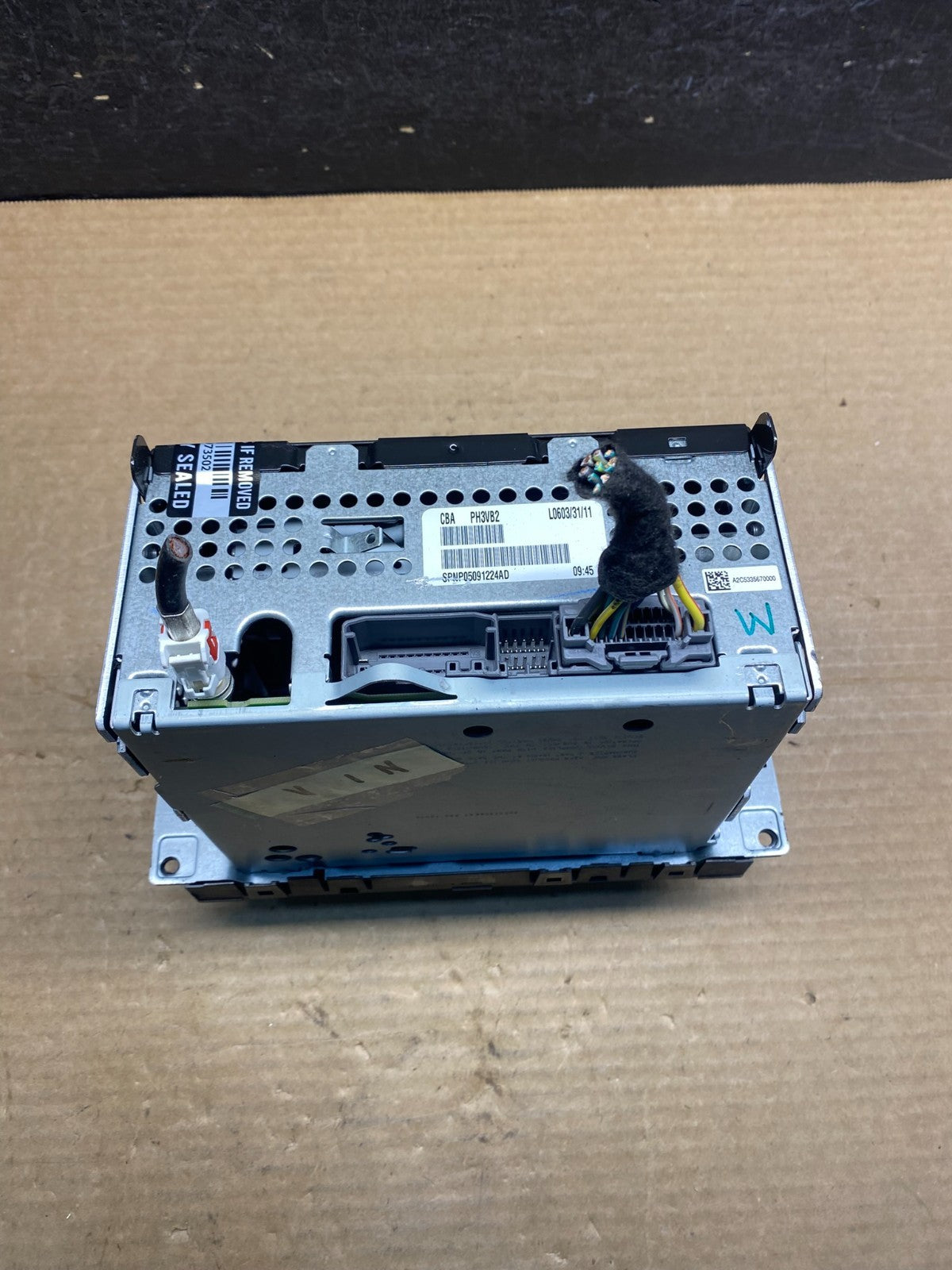 2007-2012 Chrysler Dodge Jeep Ram Radio CD MP3 AUX Receiver AF7837 DG5