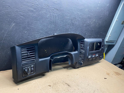 2001 2004 Dodge Dakota Speedometer Climate  Control Radio Panel Bezel R2894 DG1
