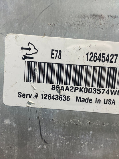 2012 2016 Chevrolet Cruze Engine Computer Ecu Pcm Ecm Pcu 12645427 AE7739 DG2