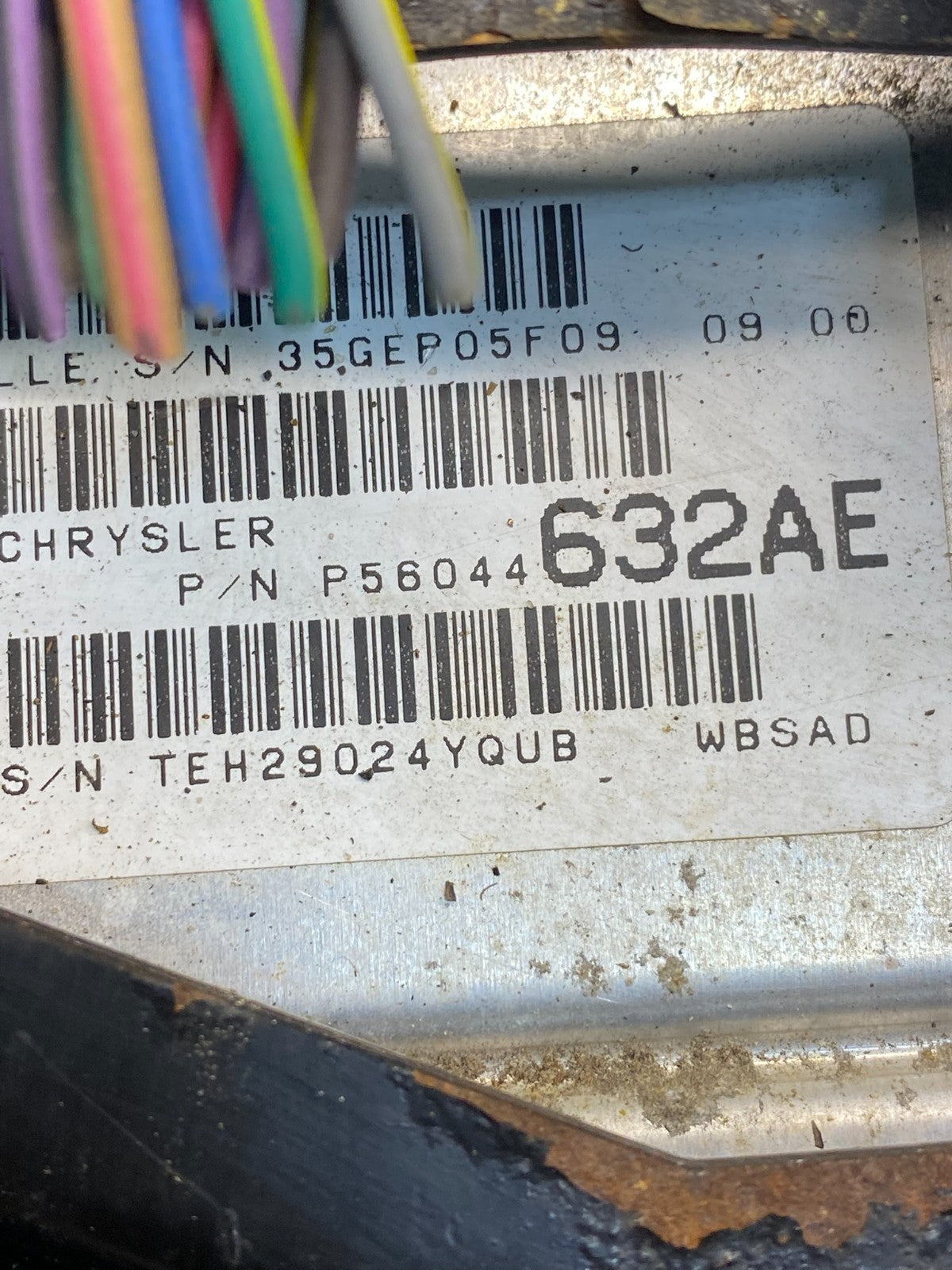 2003 Jeep Grand Cherokee 4.0L ECM ECU Engine Control Computer Module ag7485 DG2