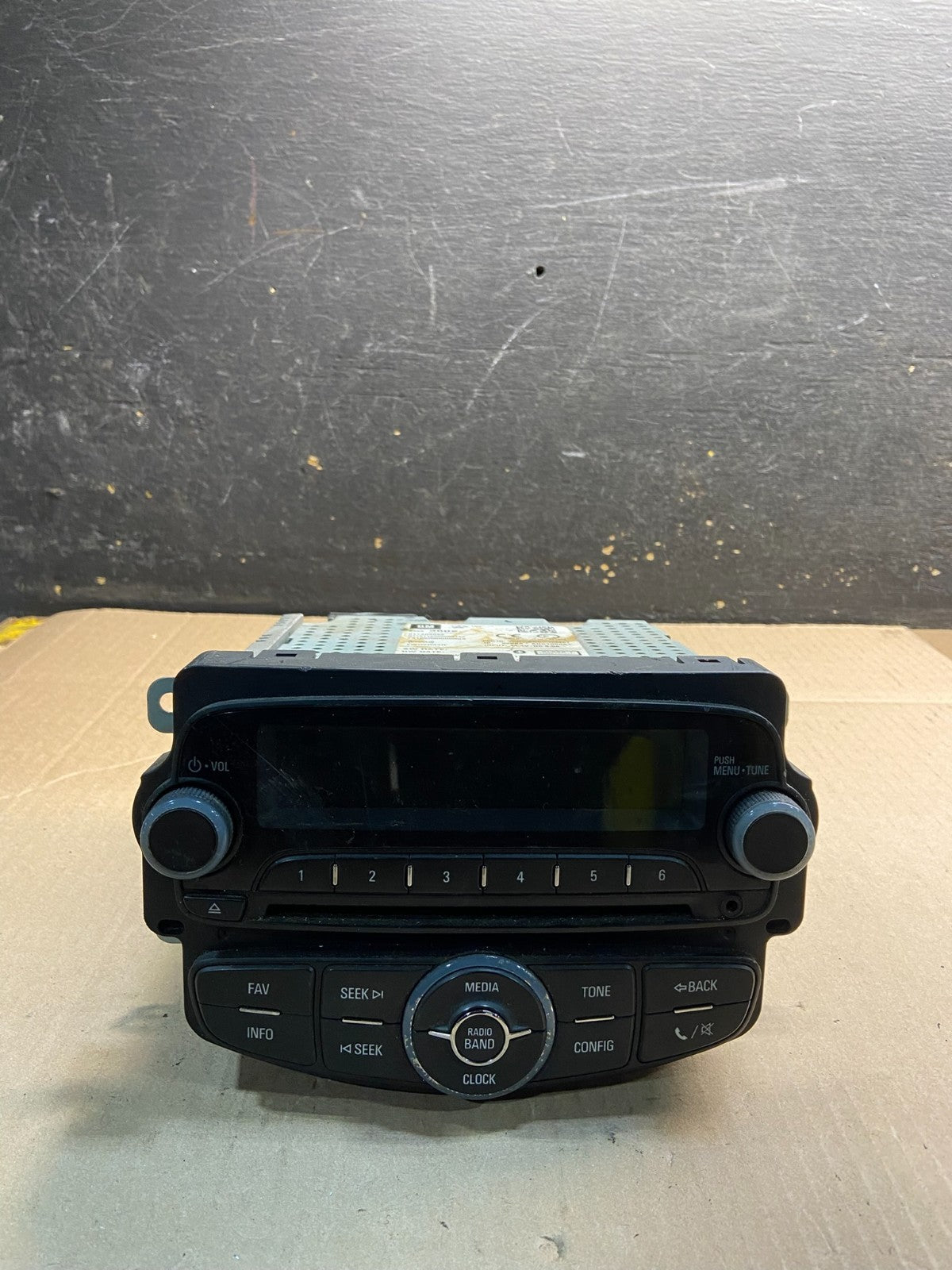 2013 2014 2015 Chevrolet Sonic Dash Radio AM/FM CD Player Aux Z0530 DG0
