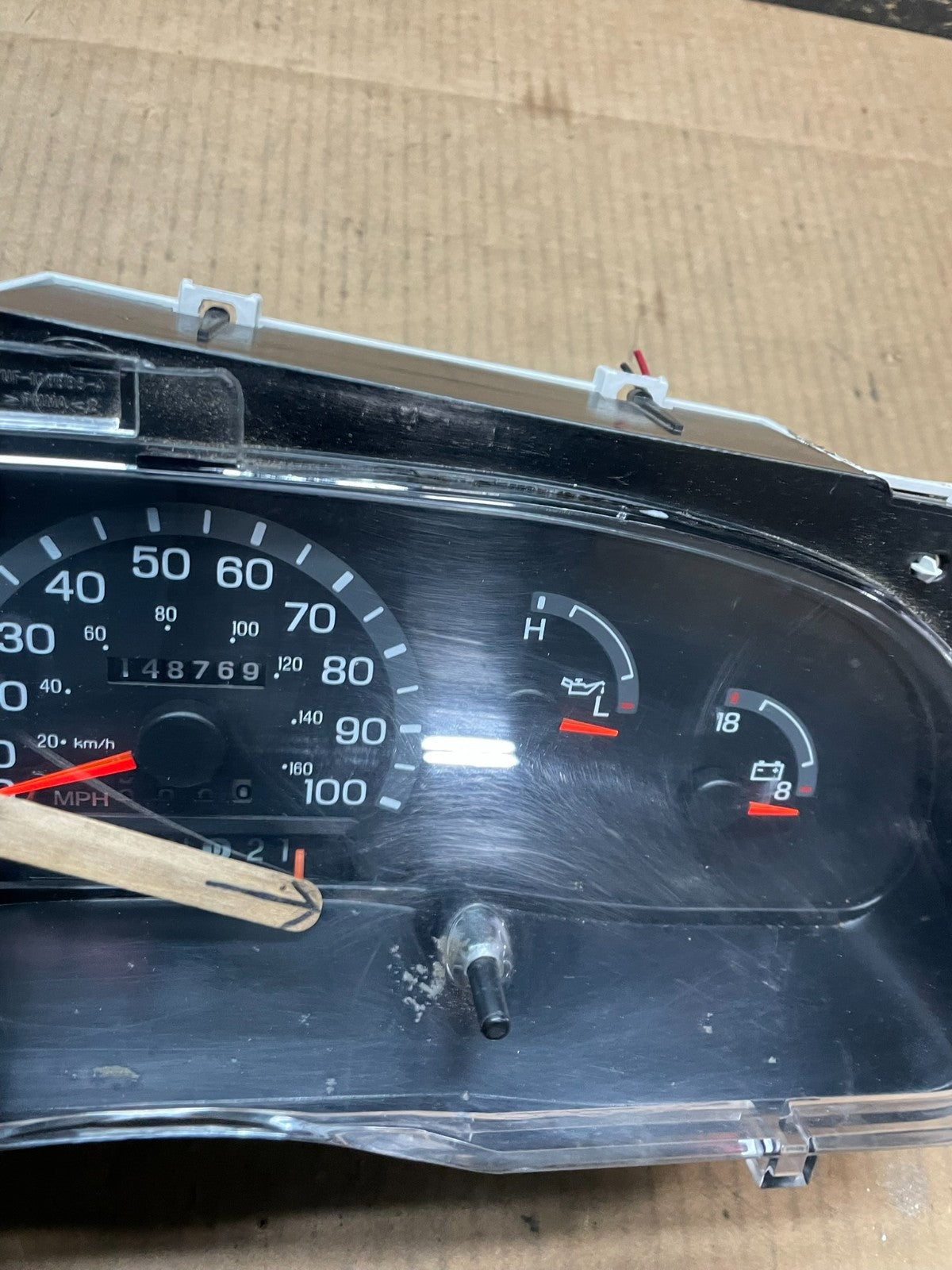 2001-2002 Ford Econoline E250 E350 Van Speedometer Instrument Cluster aa9271 DG1