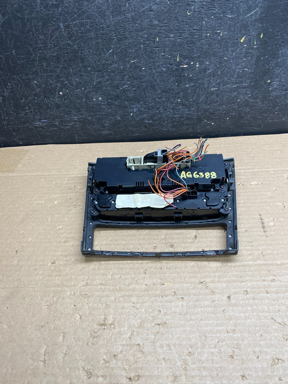 2007-2012 Mercedes X164 GL350 GL450 Climate Control Bezel Wood Switch AG6388 DG4