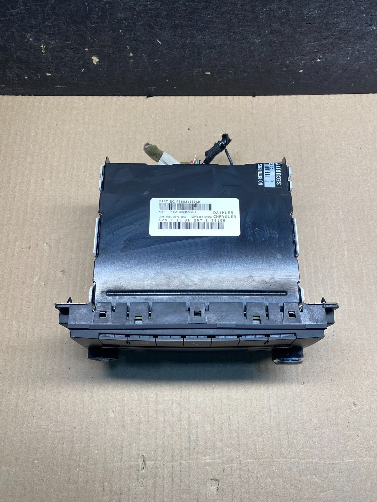 2007-2012 Chrysler Dodge Jeep Ram Radio CD MP3 AUX Receiver ai4943 DG4