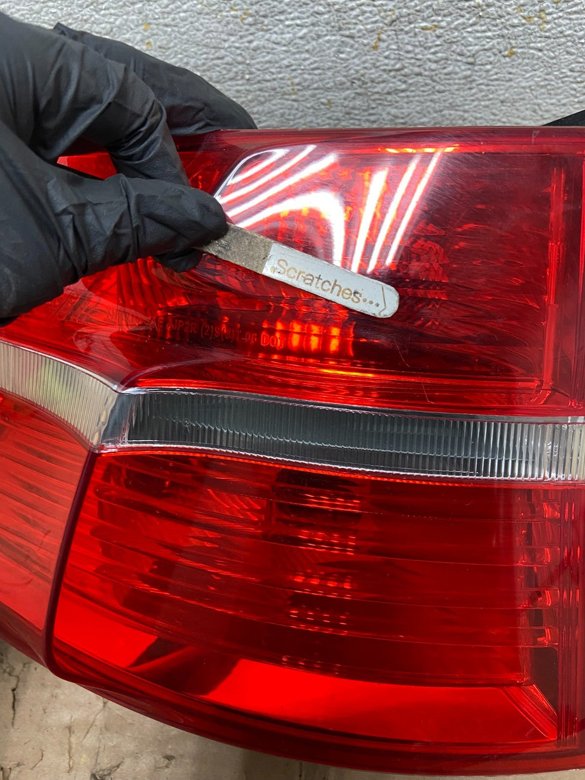 2008 to 2012 Bmw X6 E71 Left Driver LH Side Tail Light AI5484 DW3