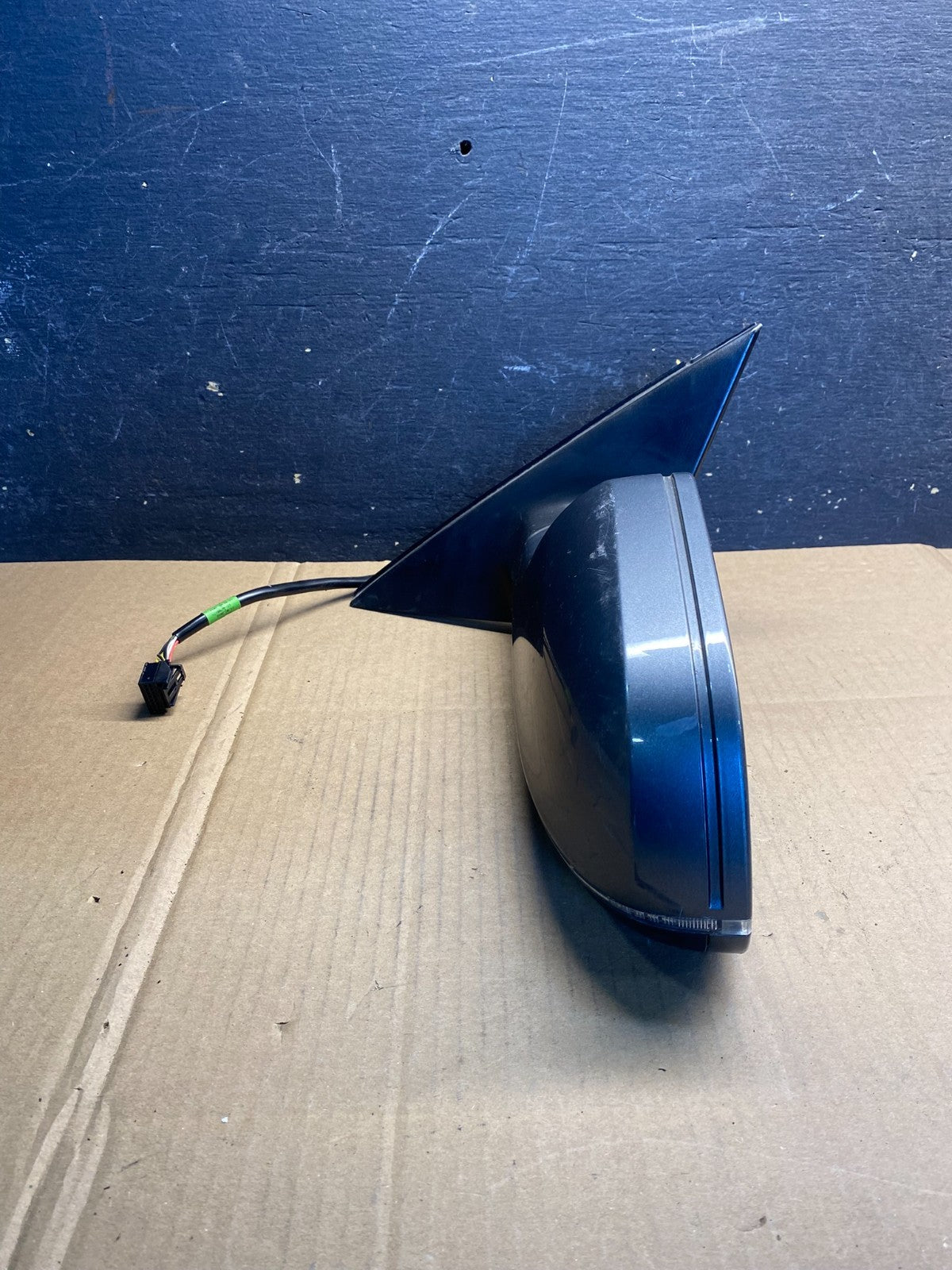 2009 to 2014 Audi A4 Left Driver LH Side View Door Turn Signal Mirror AB0798 MS10
