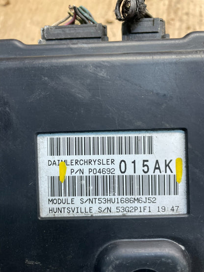 2005 2006 Jeep Grand Cherokee Fuse Box Multi-Function Relay Module T7457 DG6