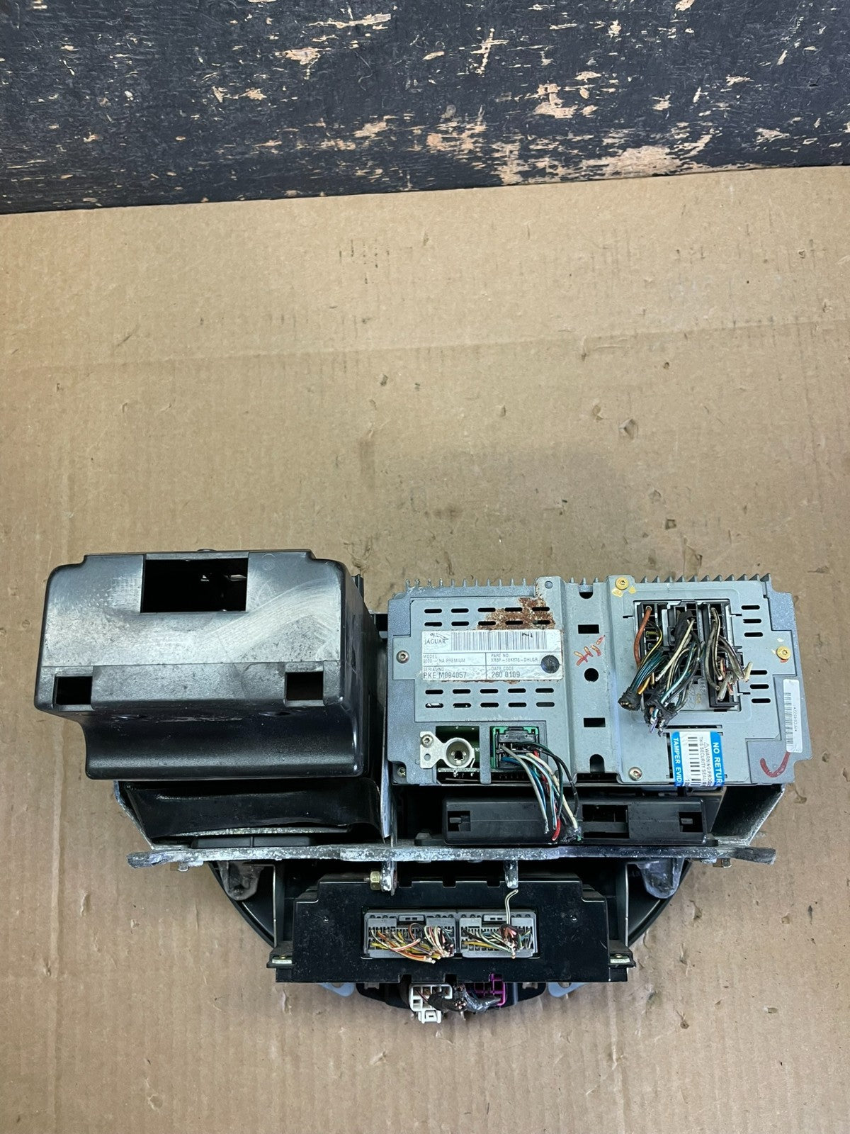 2000-2002 Jaguar S-Type Dash Climate A/C Temperature Radio AM/FM Panel ab3112 DG2