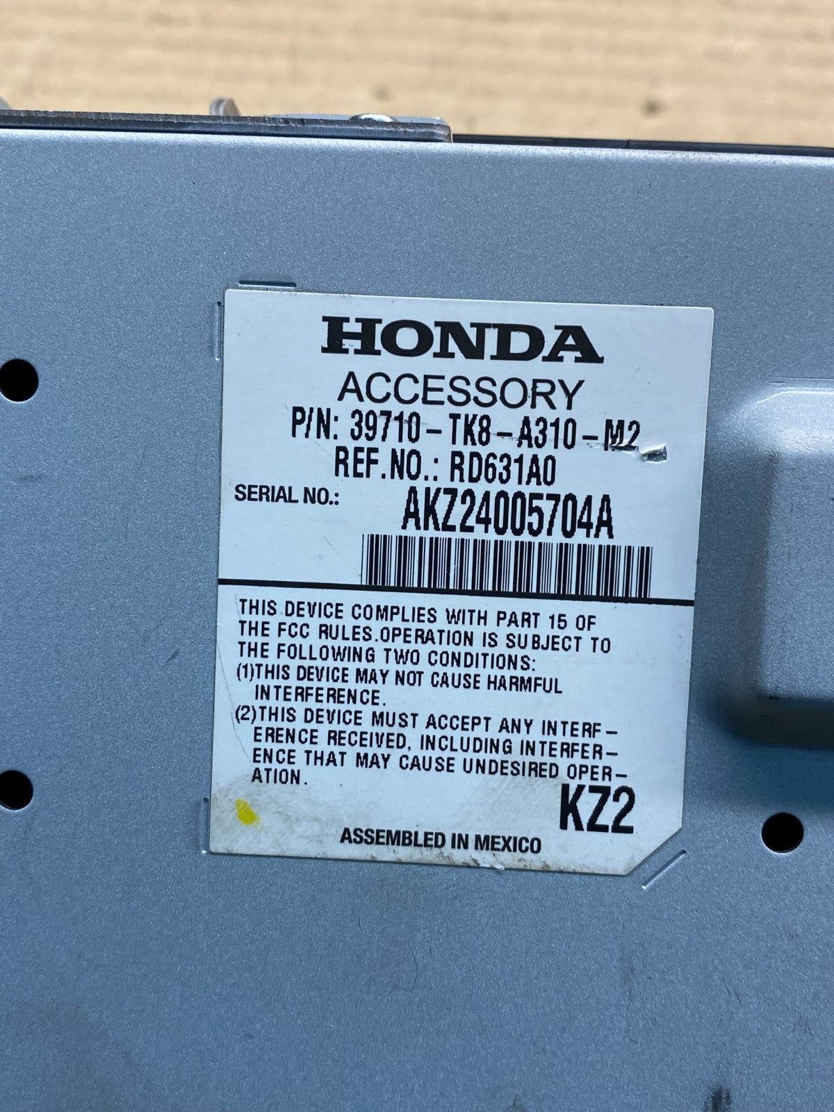 2011 2012 2013 Honda Odyssey Speedometer Instrument Cluster ah9710 DG5